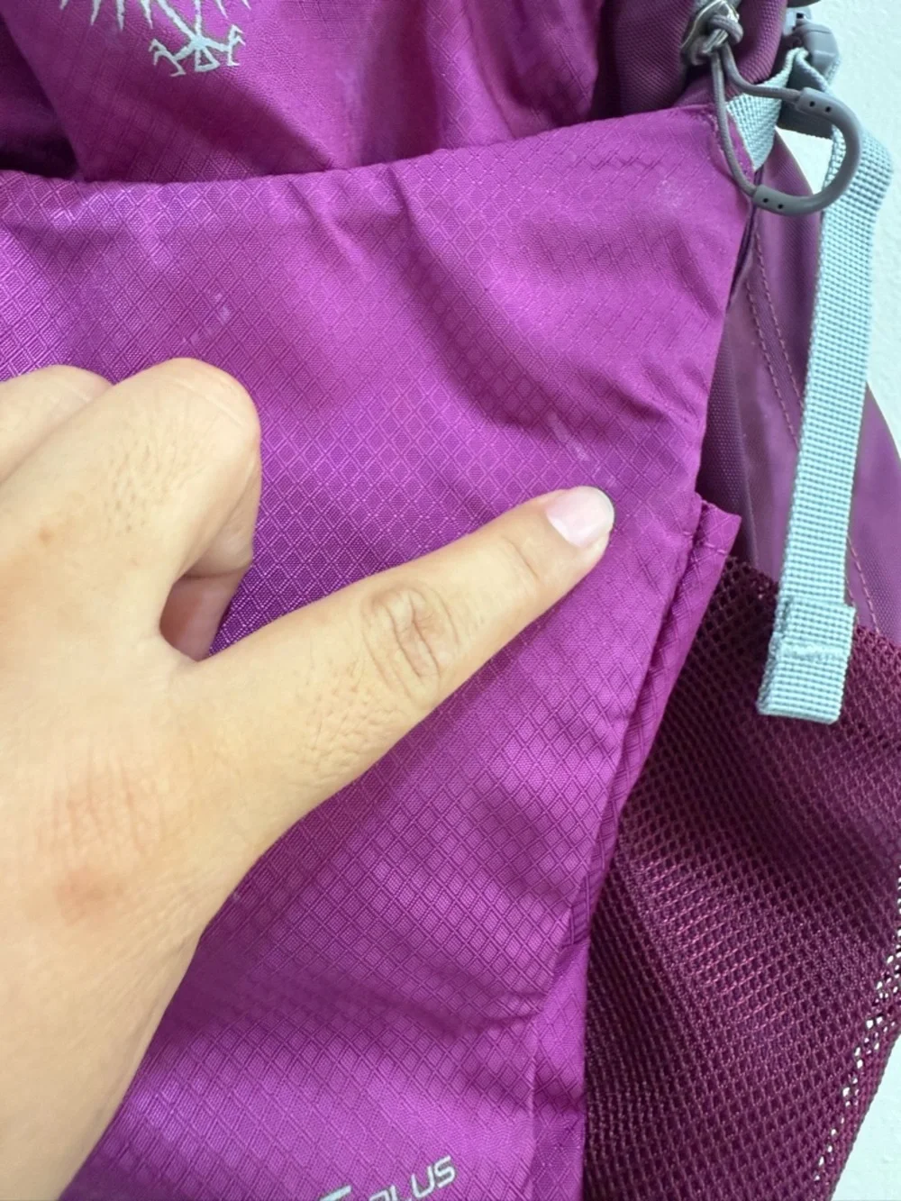 OSPREY Daylite Plus Backpack - Magenta and Light Gray Accents